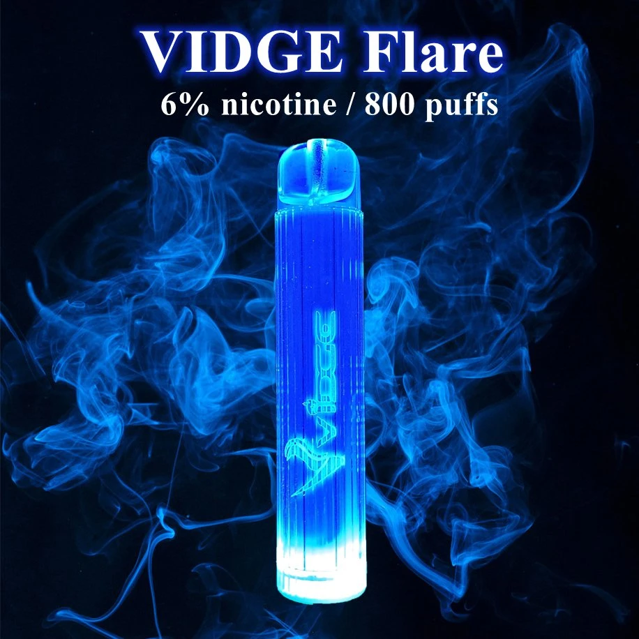 Original Factory RGB Lighting Mini vape 800 Puffs Disposable/Chargeable Vape Pen Elf. Bar 2% Nicotine Puff Bar Vape Pod