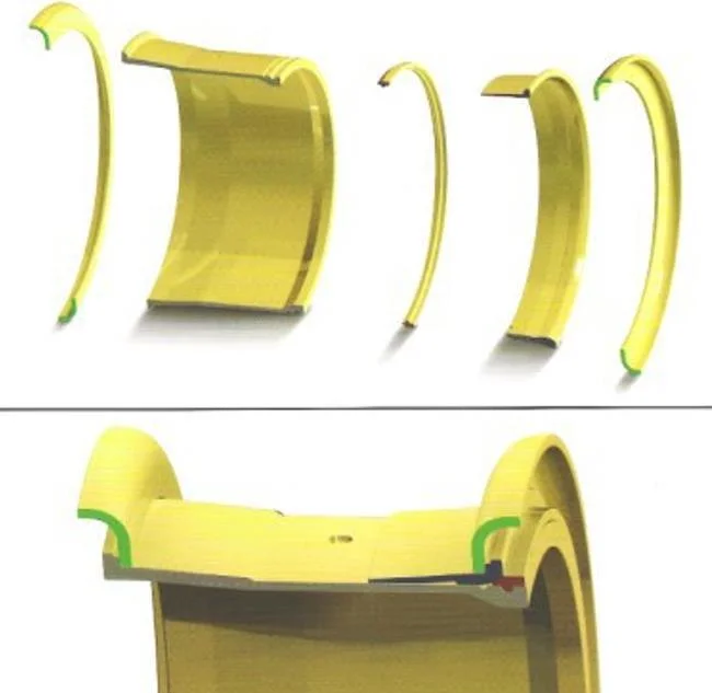 OTR de ruedas de acero de la rueda de ingeniería de fabricación 25-19.50/2,5 Venta de Rim para Road Roller 25-10.00/1,5 25-11.25/2,0 25-13.00/2,5 25-14.00/1,5 33-13.00/2,5