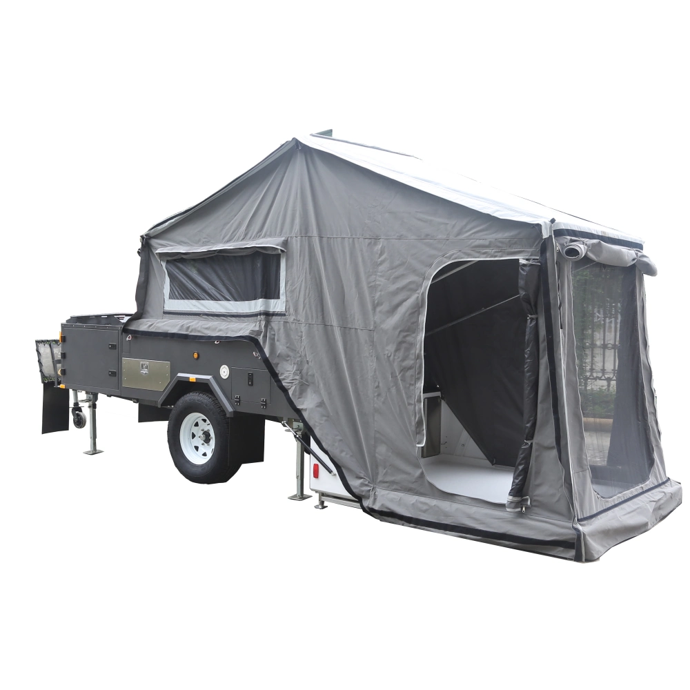 Ecocampor Travel Trailer Camper Trailer off Road Rear Folding