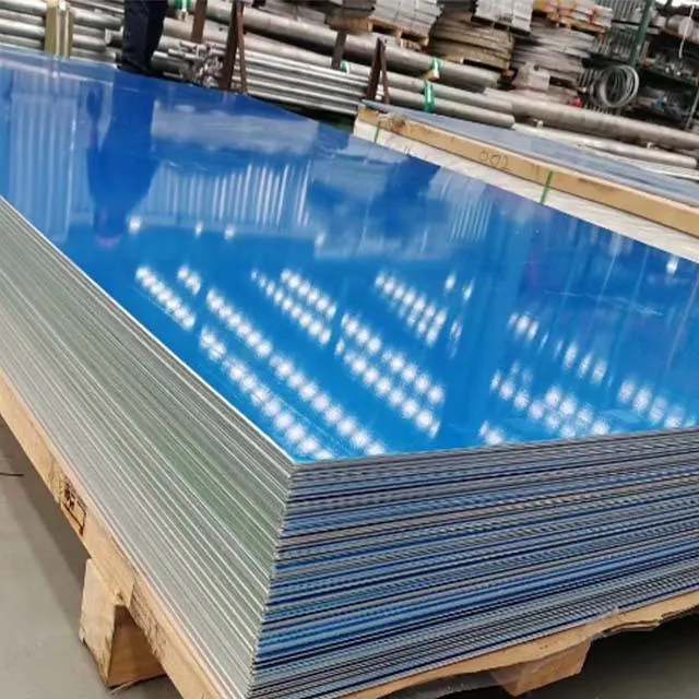 Aluminum Alloy Blanks Sheet with Anodized Composite Metal 1060 3003 5083 6061 1mm 4*8 60*30 A3 A4 Mirror in Stock Construction Material Sheet Material