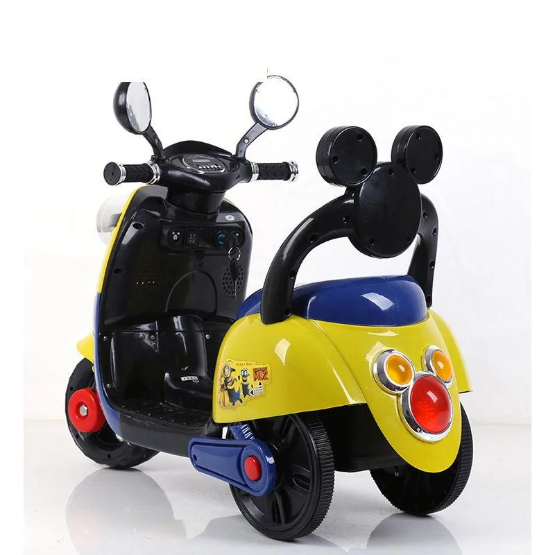 Factory Sales Baby Cute Wiederaufladbare Spielzeug Motorrad Drei-Rollen Mini Electric Motorrad für Kinder