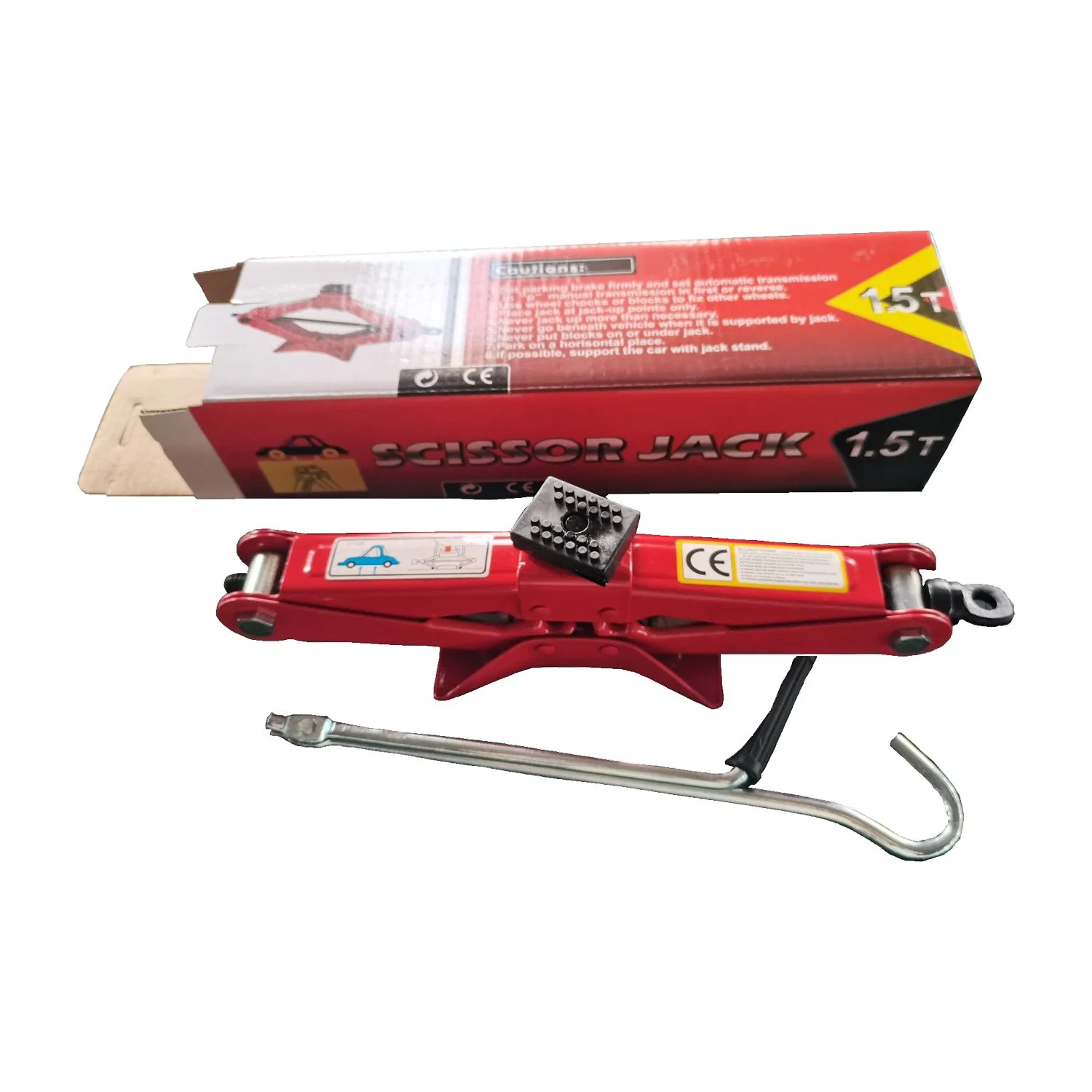 Car Repair Tool 1 Ton Lifting Capacity Quick Manual Tire Replacement Tool Car Scissor Jack