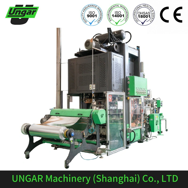 Automatic Aluminum Tray Feeder with Embossing Unit Qualified Ungar Brand China