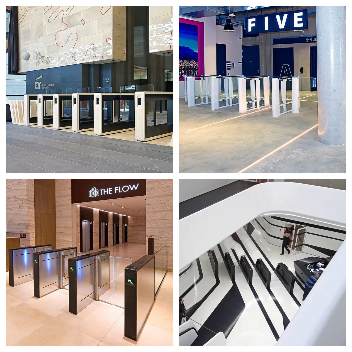 Nice Design Baking Paint Controller / Turnstile /Card Skimmer /Gate Barrier for Office Building /Art Gallery