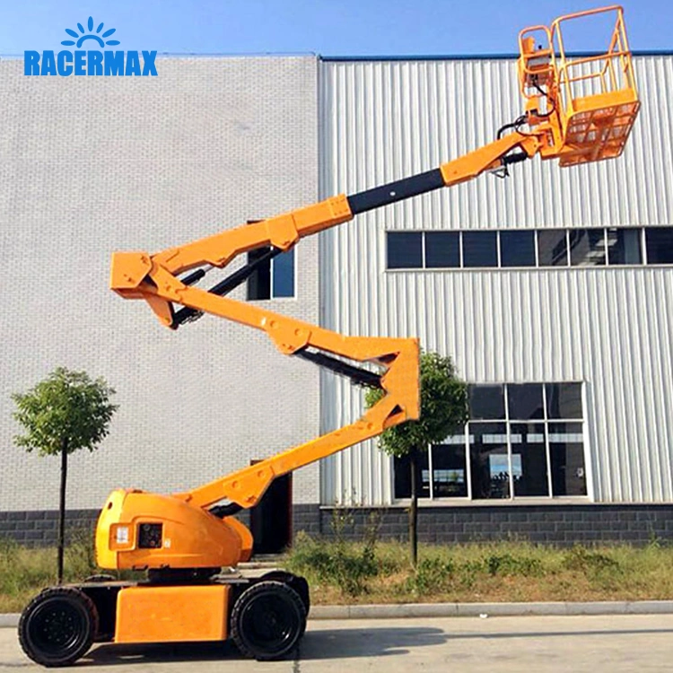 Factory Price Boom Tractor Lifting Arm Aerial Work Lift Platform Self Propelled Articulated Boom Lift Platform