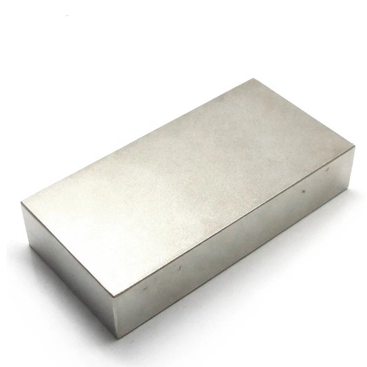 Wholesale/Supplier Price Custom Super Strong Nickle Coated N52 Rare Earth 60X10X5mm Block Neodymium Magnet