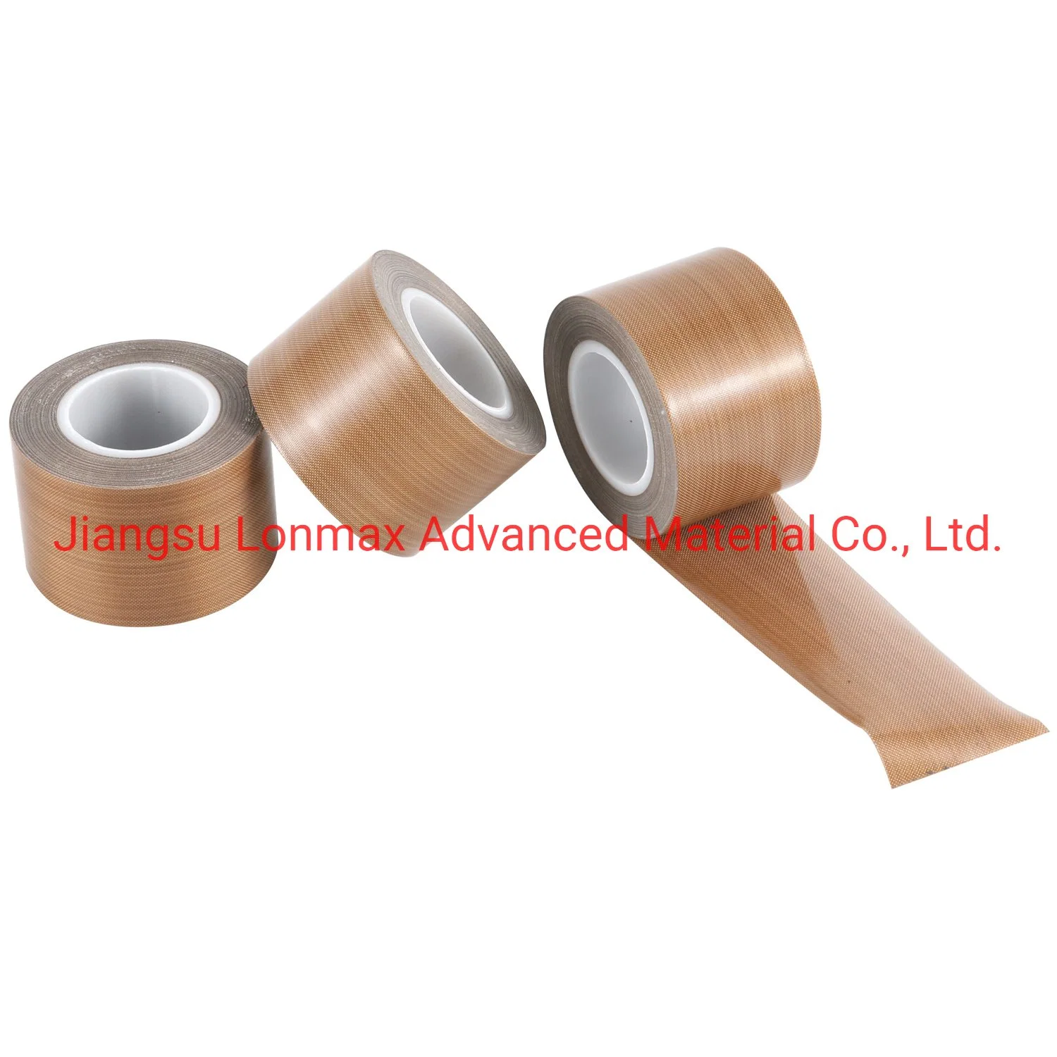 0.18 mm Fireproof PTFE Coated Fiberglass Cloth Fabric with Adhesive