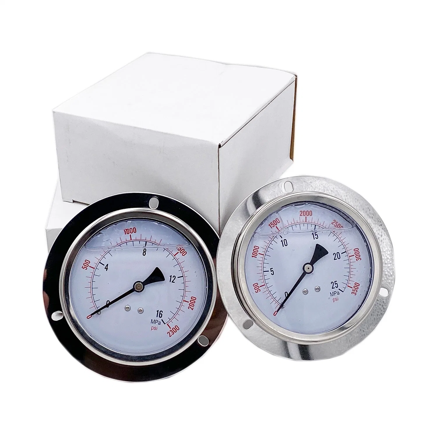 Custom Made BSPT PT Thread Pressure Gauge Manometer Hydraulic Gauge