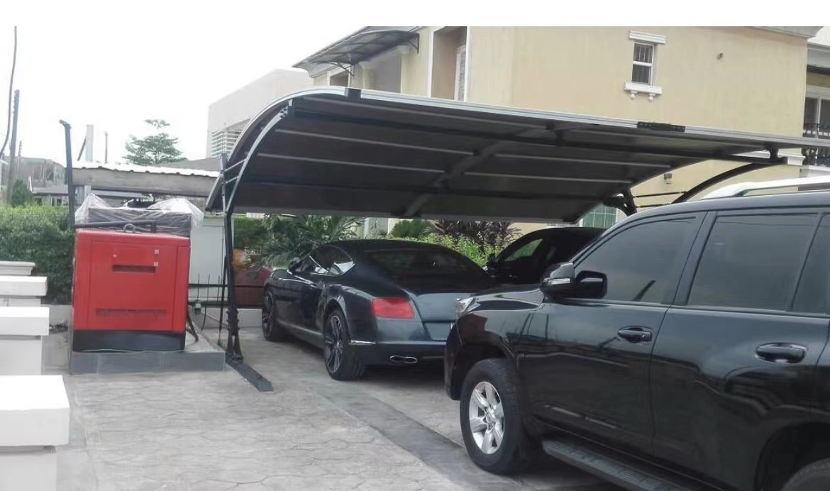 Jardín de aluminio y el techo de membrana Carport