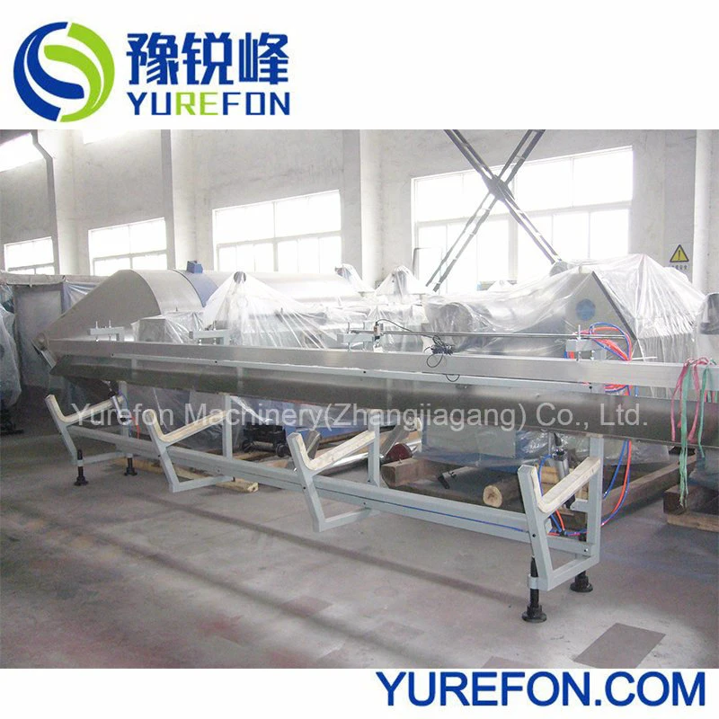 Plastic PVC Pipe Profile Sheet Conical Twin Screw Extruder Production Line