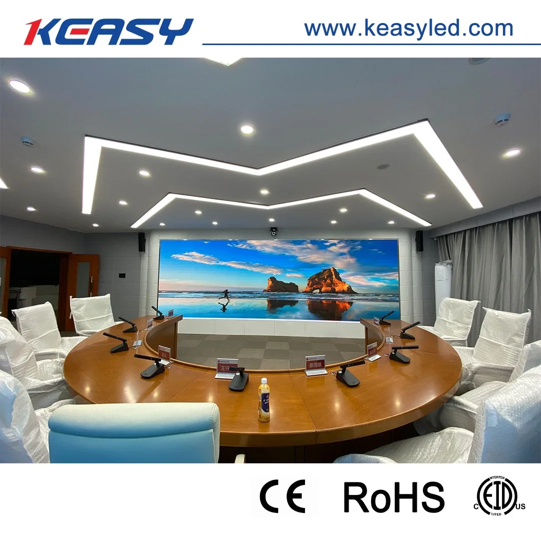 Indoor High Definition Front Service LED Video Wall Display Screen Wall Mounted for Advertising Events P1.25 / P1.53/P1.667/P1.86