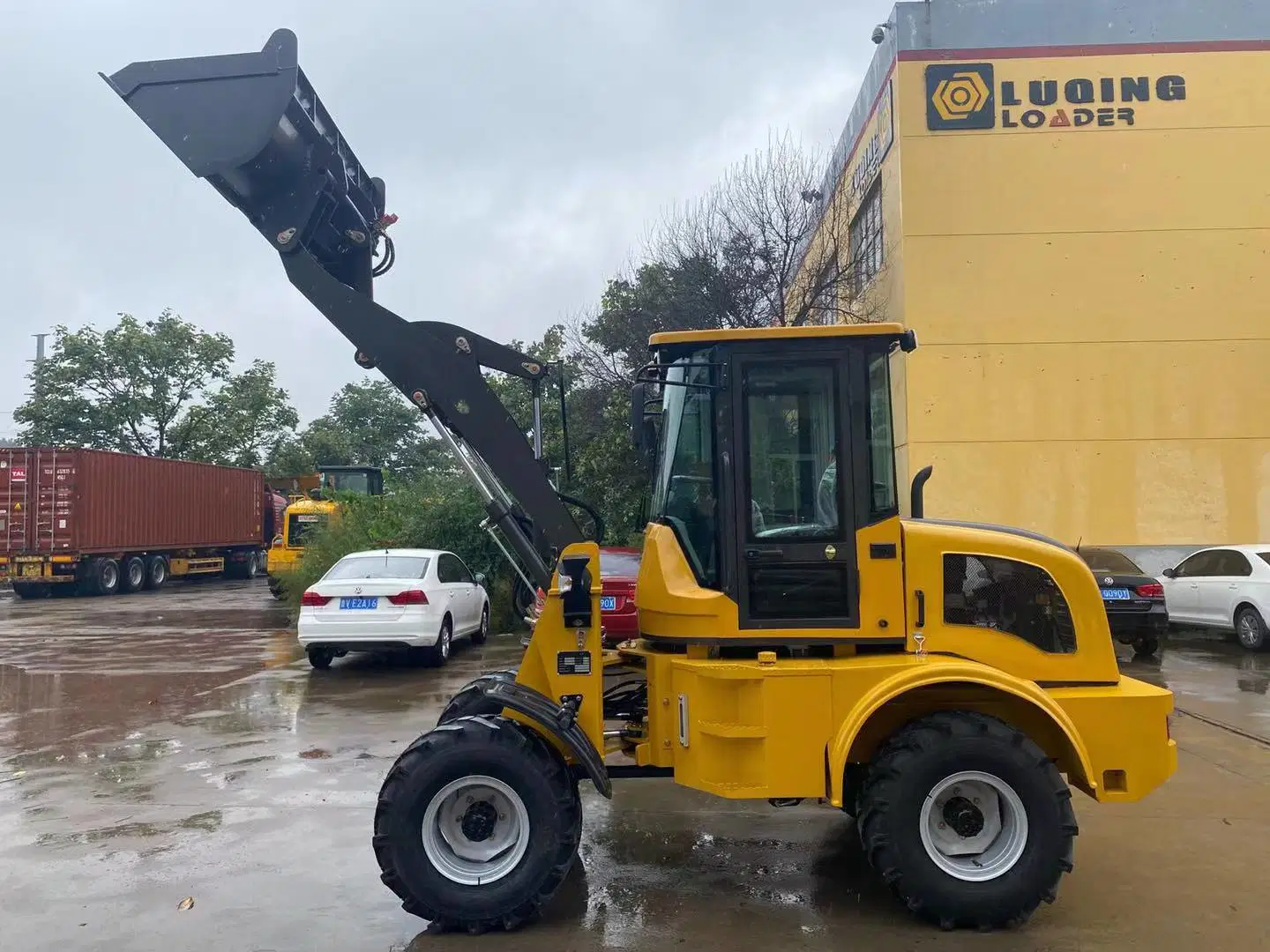 Chinese Brand Luqing Agricultural/Construction/Farm Heavy Duty Front End Small/Mini/Compact Wheel Loader Lq920