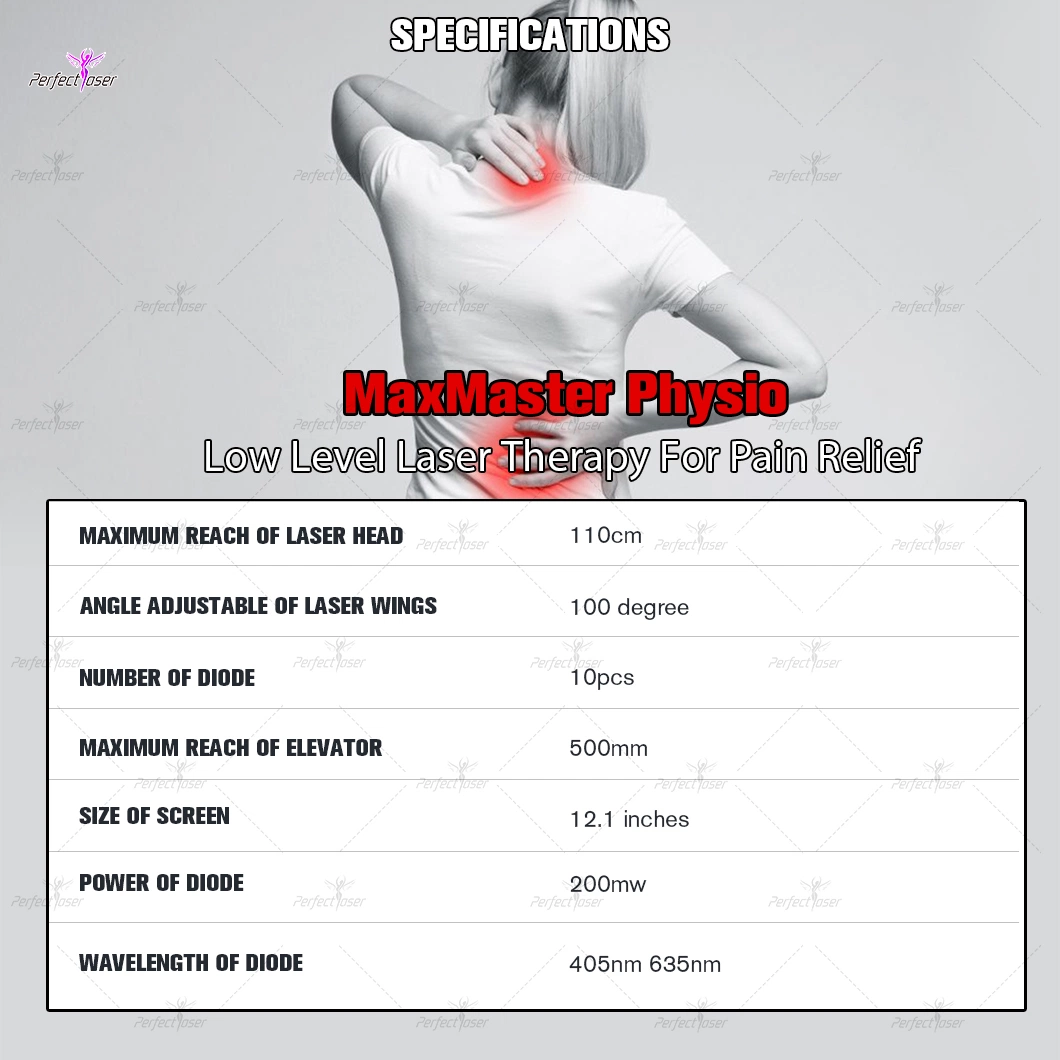 Improve Blood Circulation Abdominal Pain Physio laser Cold Laser for Physiotherapy