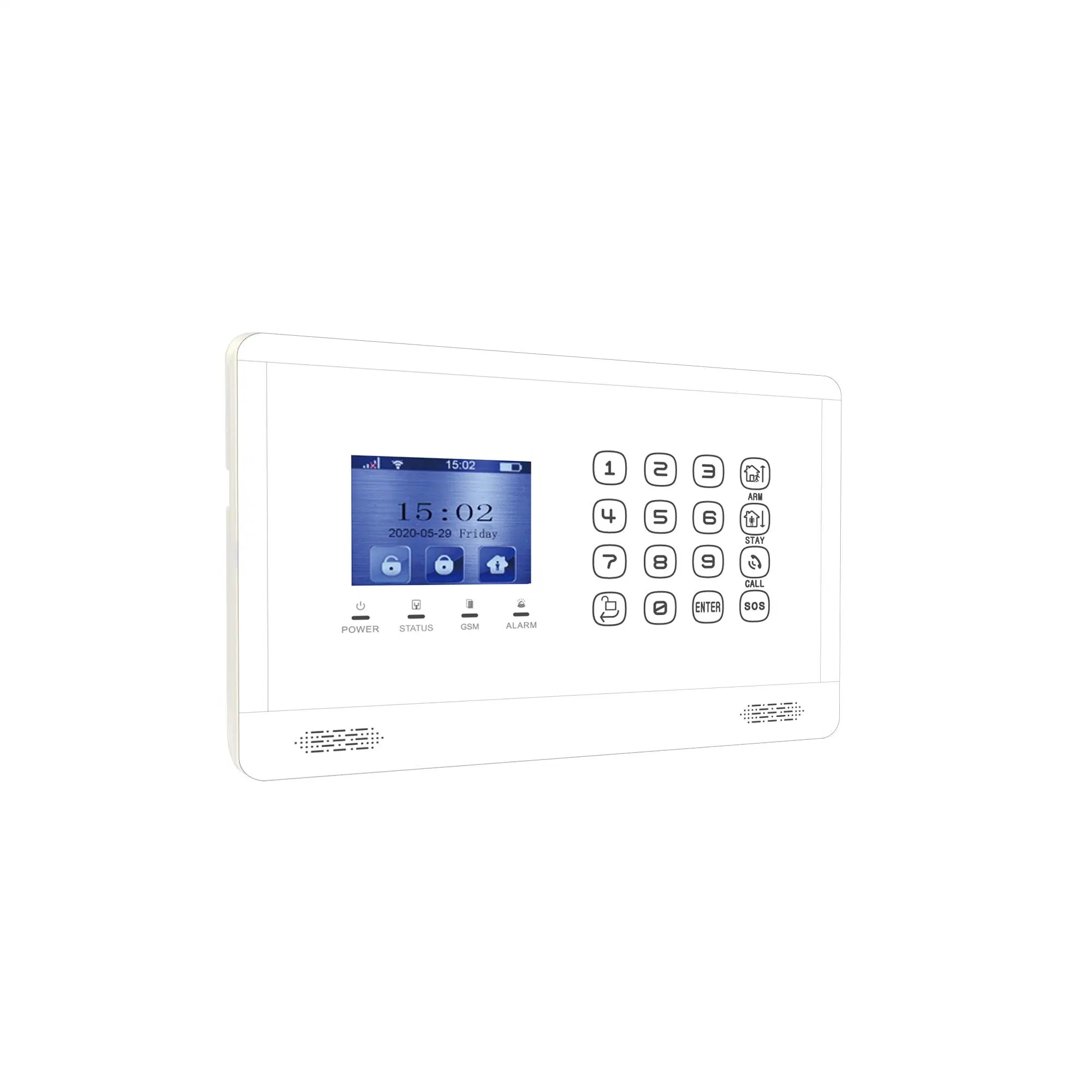 Mobile APP! Android & Ios & Google Play Store Security Products! Wireless Alarm with LCD Display and Touchkeypad