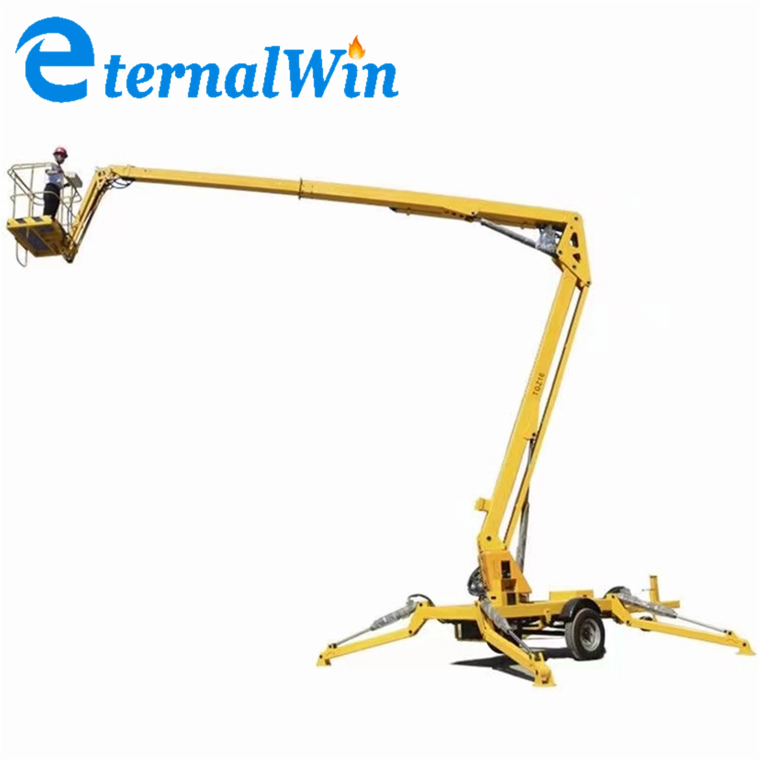 Tree Trimming Facility Maintenance Cherry Picker Building Cleaning Easy Operated Towable Lift