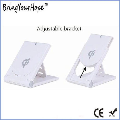 Anti-Slip Adjustable Bracelet Phone Holder Qi Wireless Charger