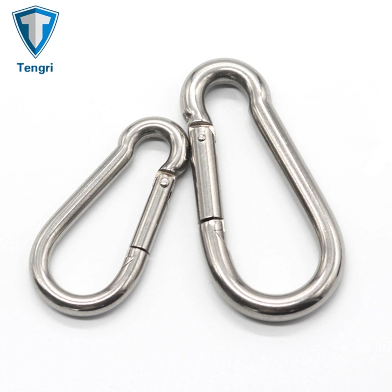 High quality/High cost performance  Stainless Steel 304 Rigging Carabiner Snap Hooks DIN5299c Spring Hook