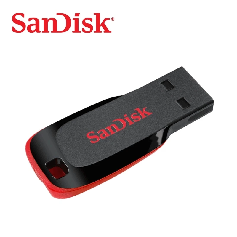 SanDisk Cruzer Blade USB-Flash-Laufwerk CZ50 USB 2,0 128g 64G 32g 16g 8g 4G Mini Pen Drive Pendrive-Unterstützung Offizielle Verifizierung