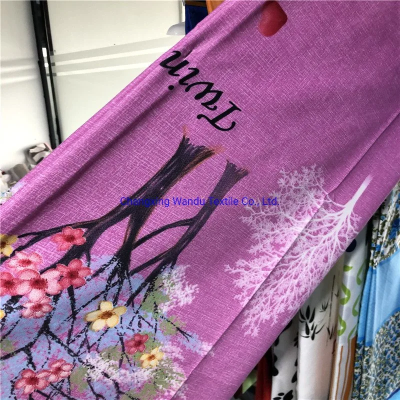 Polyester Printed Bedsheet Fabric, Textile Manufacturing Wholesale/Supplierr