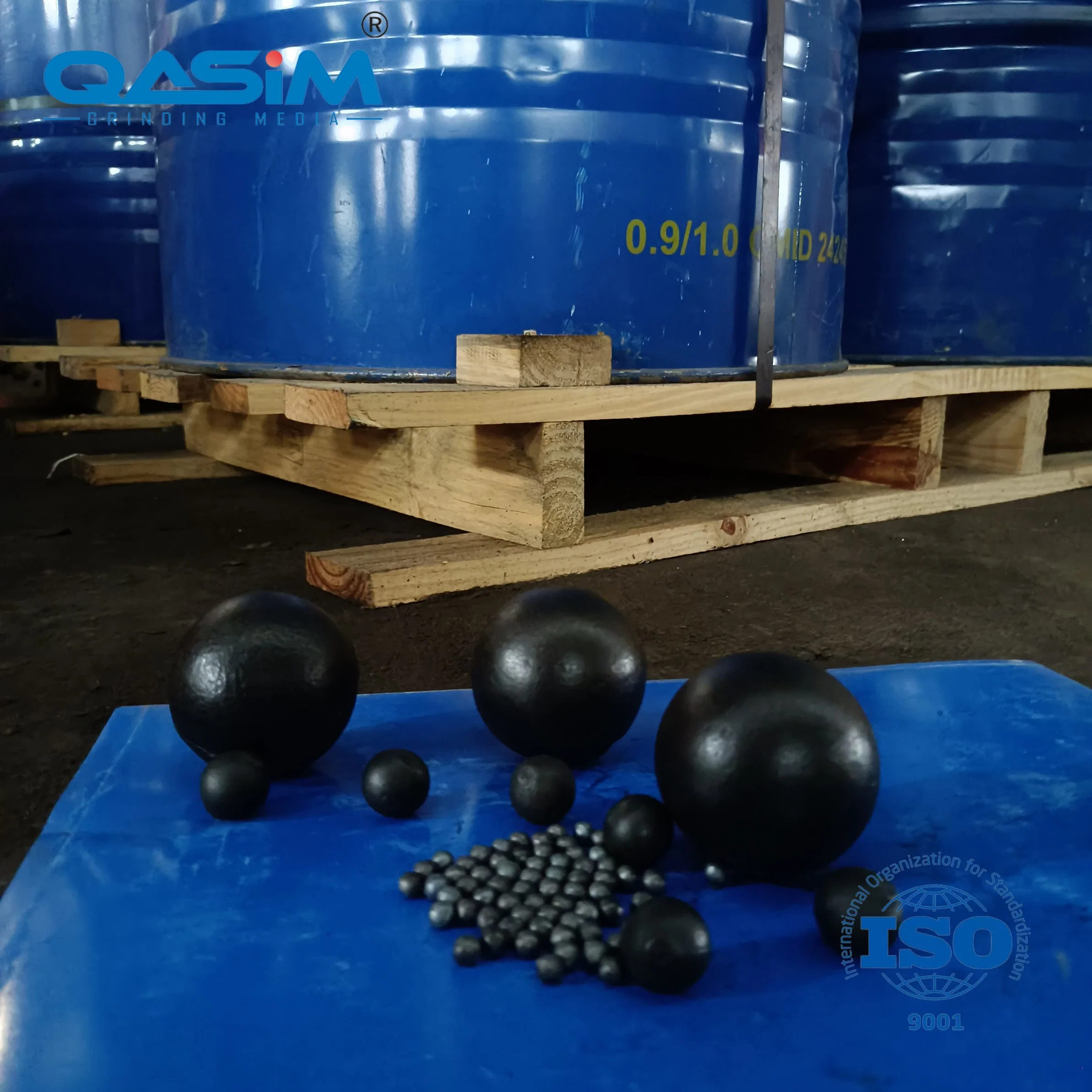 1"- 6" Chrome Casting Forged Grinding Media Alloy Steel Balls for Ball Mill Cement