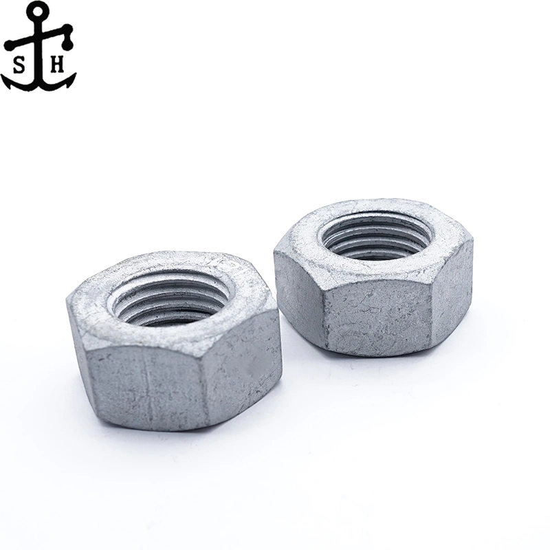 Big Hex Nuts Carbon Steel ISO 4166 Hexagon Nuts for Fine Mechanics Made in China