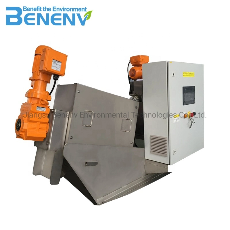 Screw Filter Press for Wastewater Treatment (MDS101)