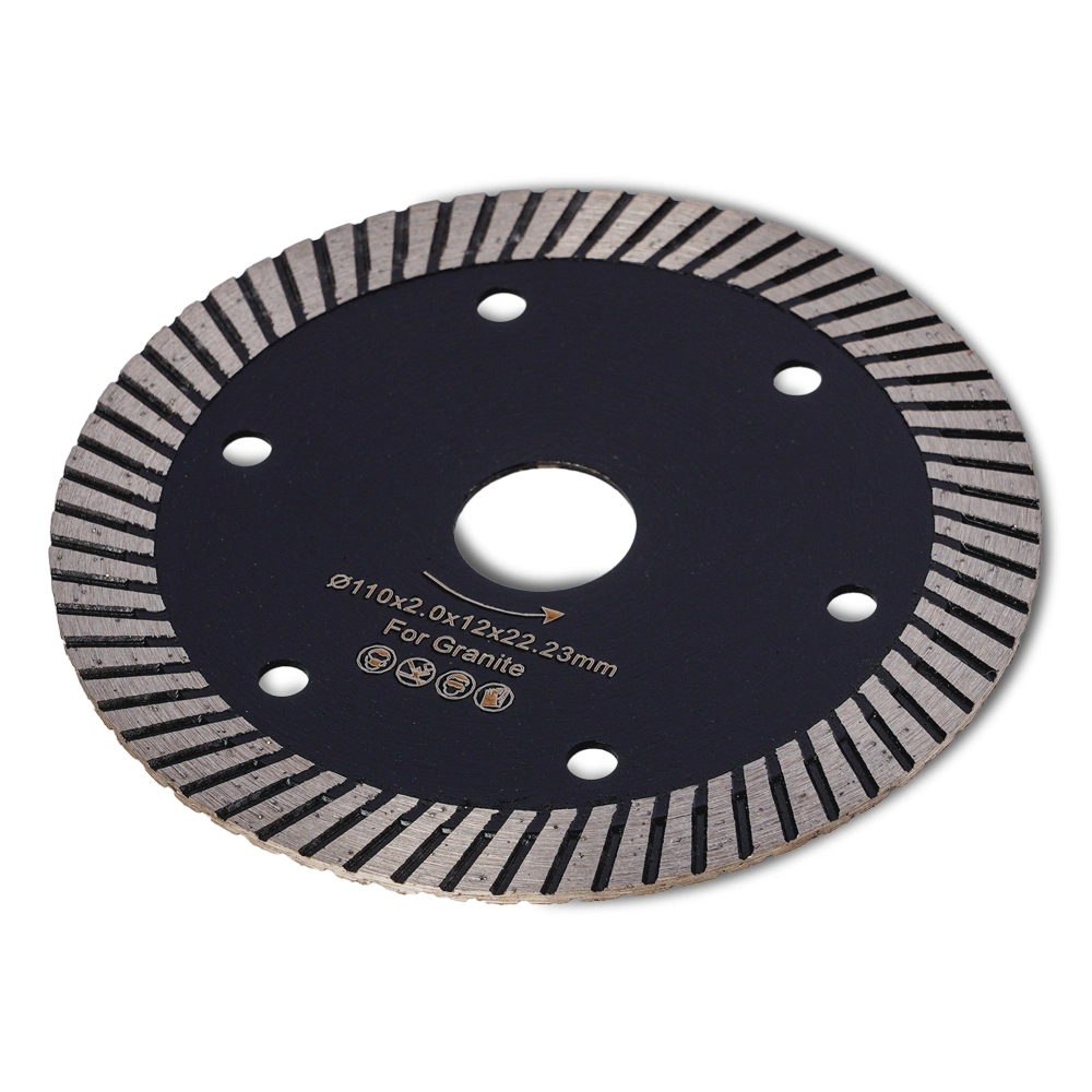 Precise Diamond Tools Sintered Turbo Cutting Disc for Stone Cutting