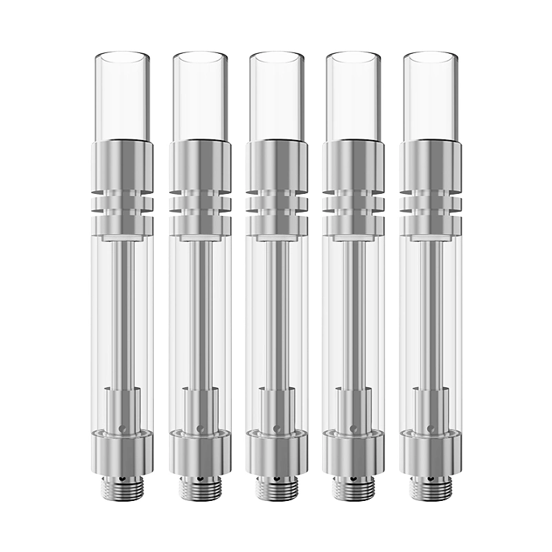 Classic Flat/Round/Glass Tip 510 rosca gruesa aceite desechable rellenable D8 Cartucho VAPE