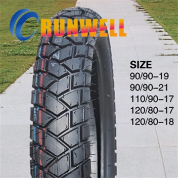 55 % Gummi-Motorradreifen 2.75-18 3,00X18 90/90-18 100/90-17 110/90-16 120/80-18