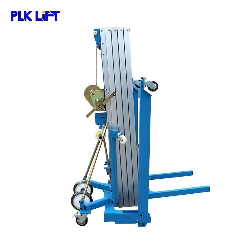 3.5m 5m Manual Material Lift for Air Conditioner Installing