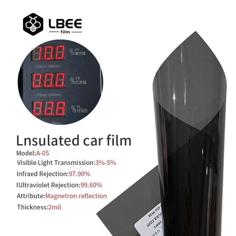 2023 Hot Selling Lbee a-05 Window Tint Film UV Protection 99.6% Insulation Electrochromic Car Electric Window Film with High quality/High cost performance  Film in Stock