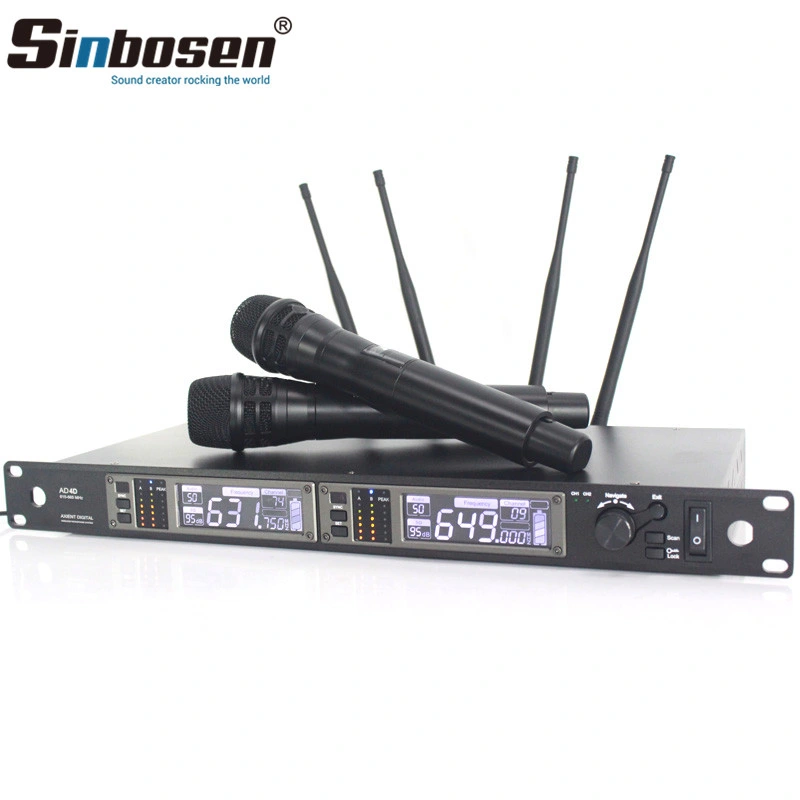 Ad4d Two Way Radio Portable Wireless Microphone UHF