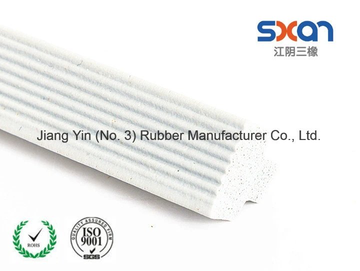 Rubber Sealing Strip/Extrusion Profile/Extruded EPDM Hard Foam Rubber Seal