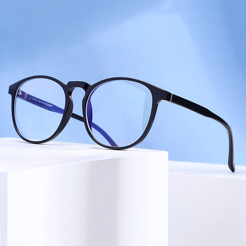 Montures optiques UV400 pour adultes avec logo personnalisé, lunettes anti-rayonnement pour ordinateur et anti lumière bleue, très populaires sur Amazon en 2023.
