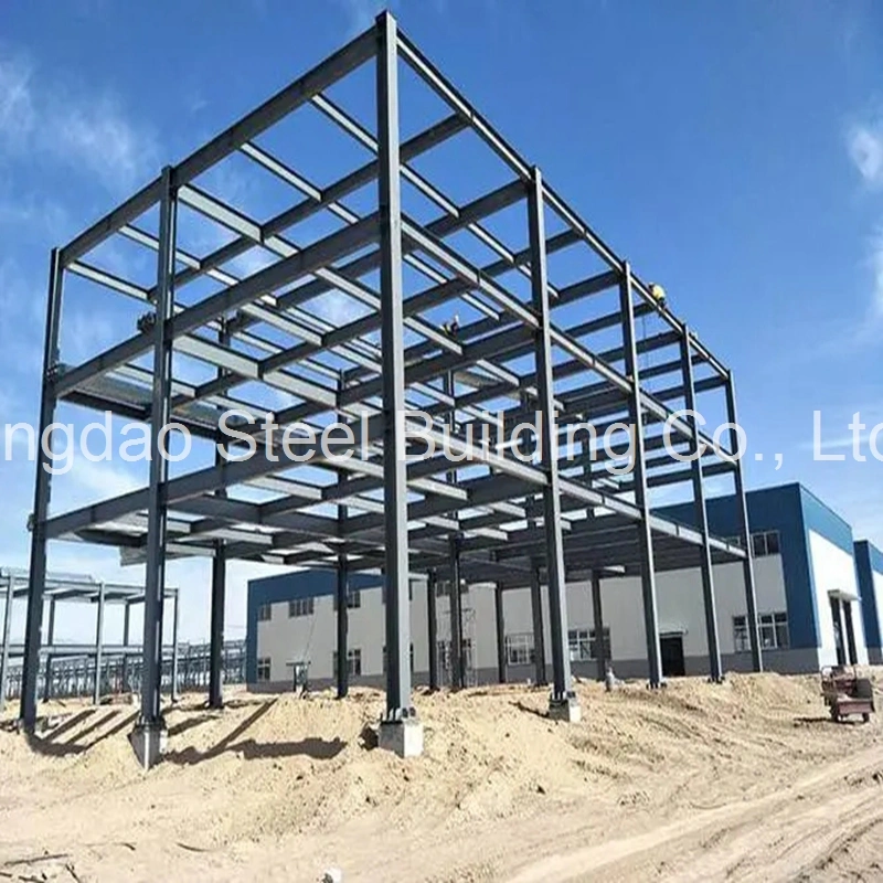 Prefabricated Multi Floor Steel Structure Frame Building for Warehouse Hotel Office Apartment