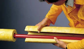 China Supplier Glass Wool Insulation Pipe with Aluminum Foil