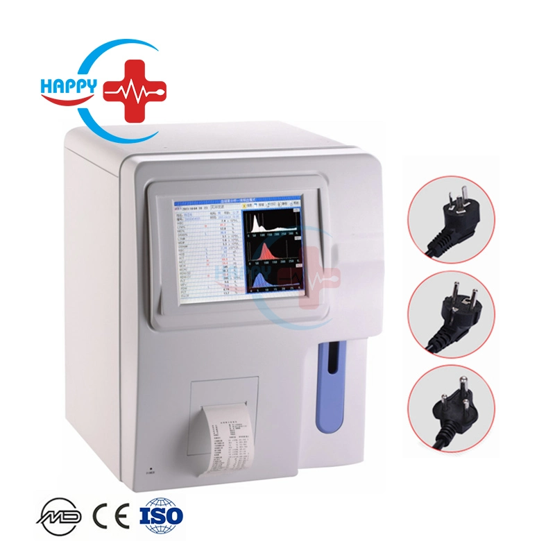 HC-B003A Equipement médical hospitalier analyse de sang entièrement automatique Analyseur CBC machine avec 35 tests/heure