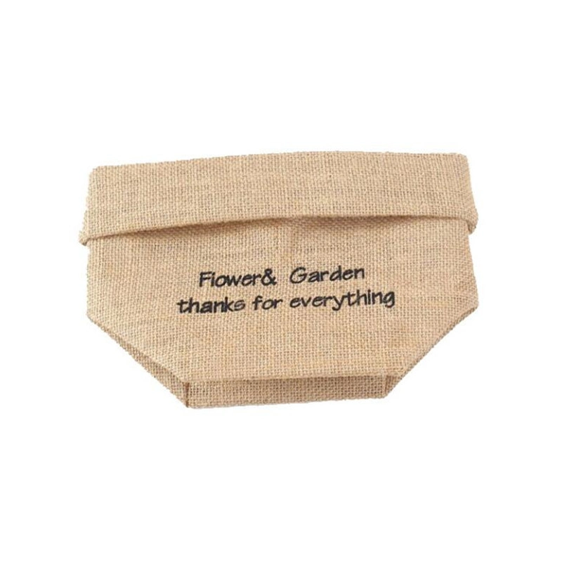 Reverso de PVC Bolsa de jardinería de yute o de cualquier revestimiento de plástico bolsas de crecimiento inteligente de la papa/Planta Bolsas con asa