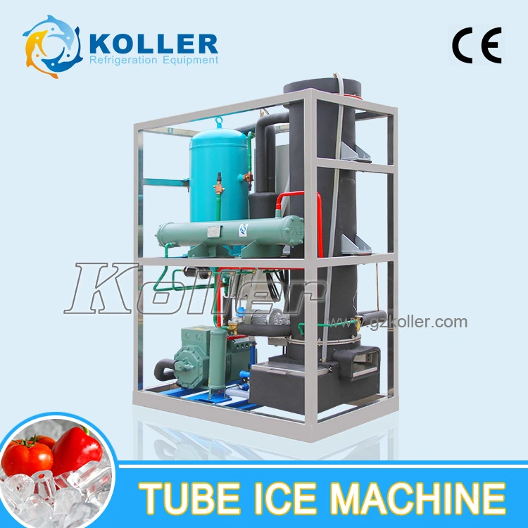 CE Approved 2tons/Day Tube Ice with PLC Controller (TV20)