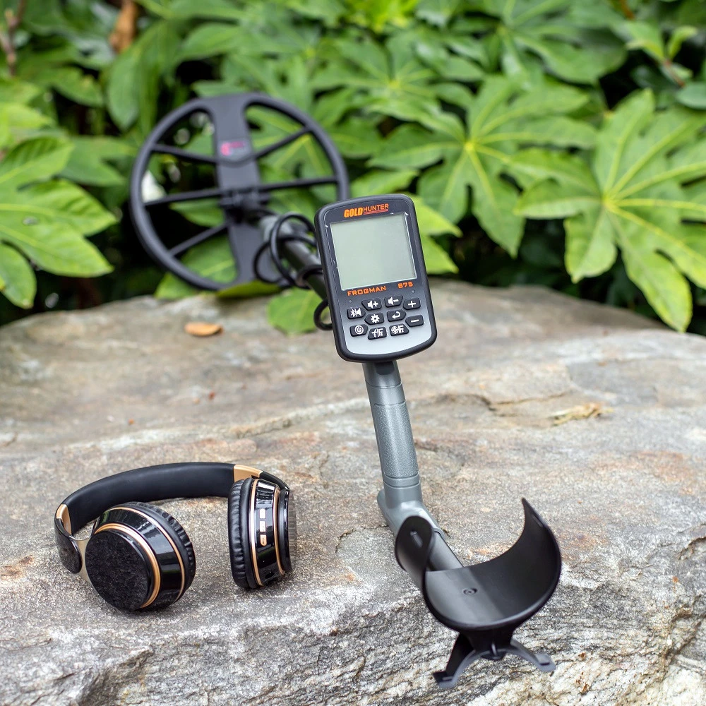 Gold Hunter B75 Gold Detector Waterproof Underground Metal Detector with Wireless Headphones