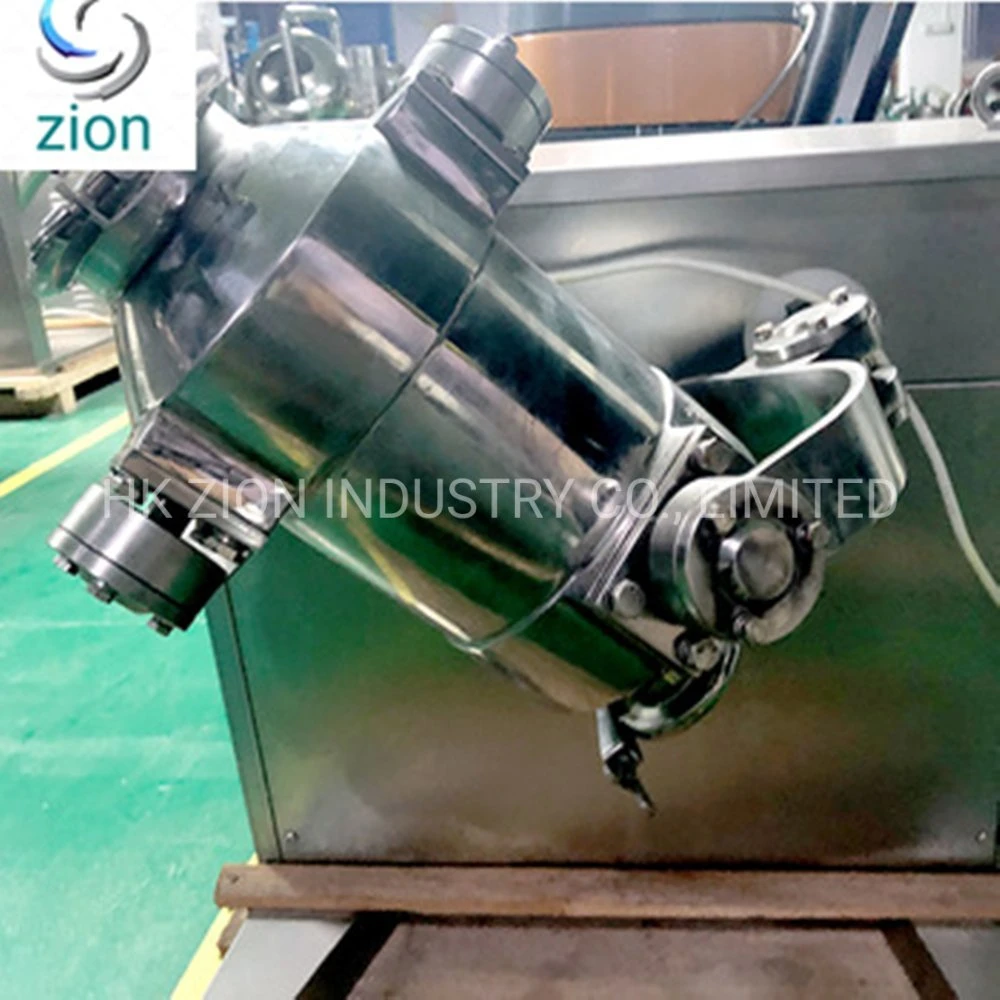 Three Dimensional 3D Dry Powder Mixer Food Metallurgy Industry Powder Chemical Pharmaceutical Mixing Machine 3D Uniform Mixer Machine