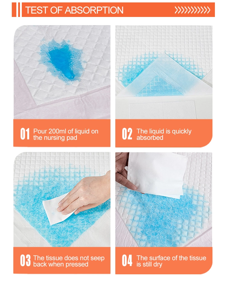 Super Absorbent Disposable Underpads Bed Pads