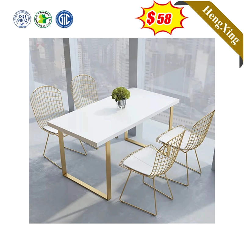 Wholesale/Supplier Market Modern Metal Stainless Steel Glass Wedding Hotel Banquet Plastic Dining Room Furniture Table Sets Outdoor Bar Chair