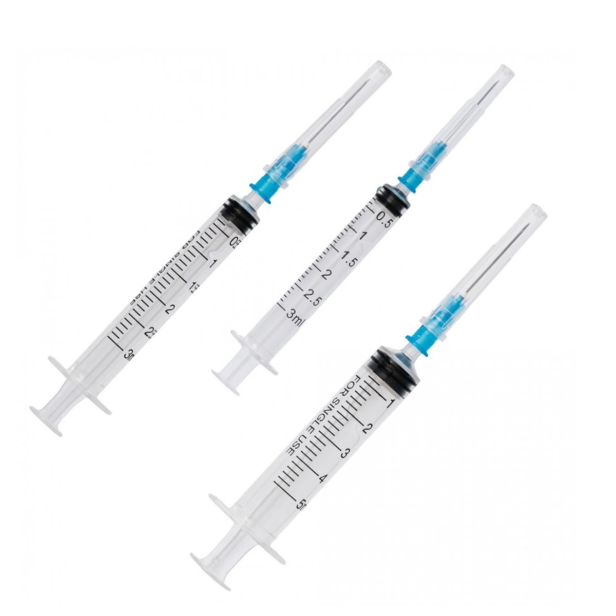 Medical Sterile Disposable Vaccine Injection Syringe 1cc 3cc