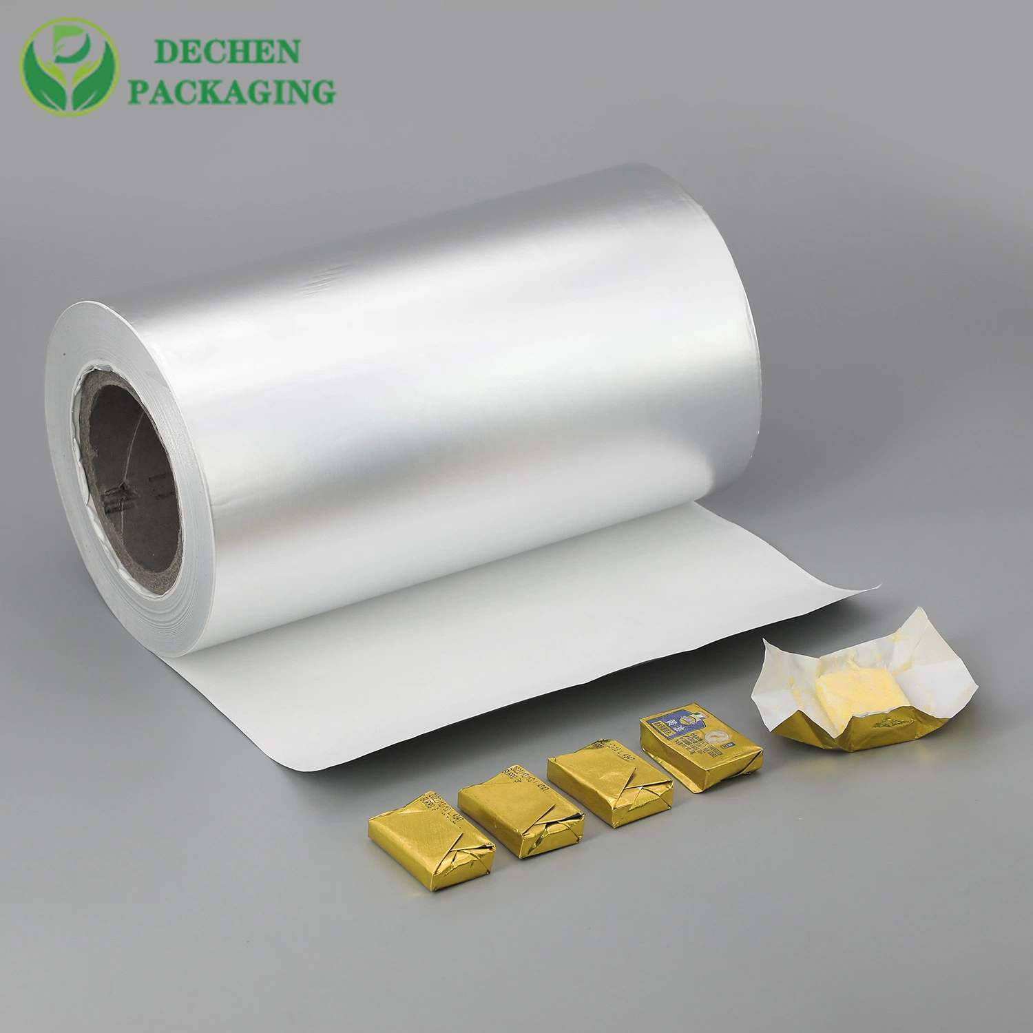 Laminated Aluminum Foil Roll Wrap Butter Paper for Packaging