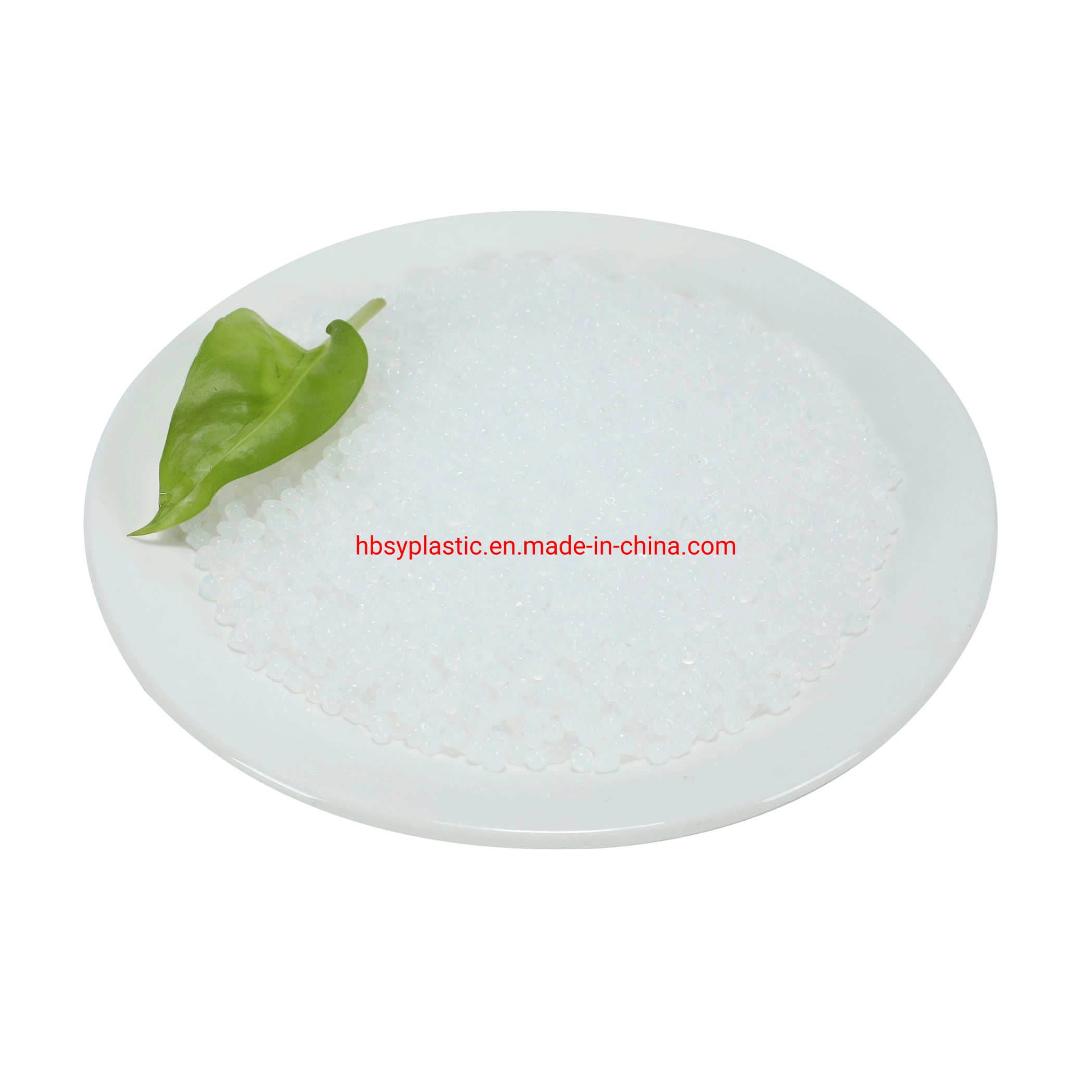 Plastic Materials Virgin Polyethylene Resin LDPE-Ld608 Transparent Granule