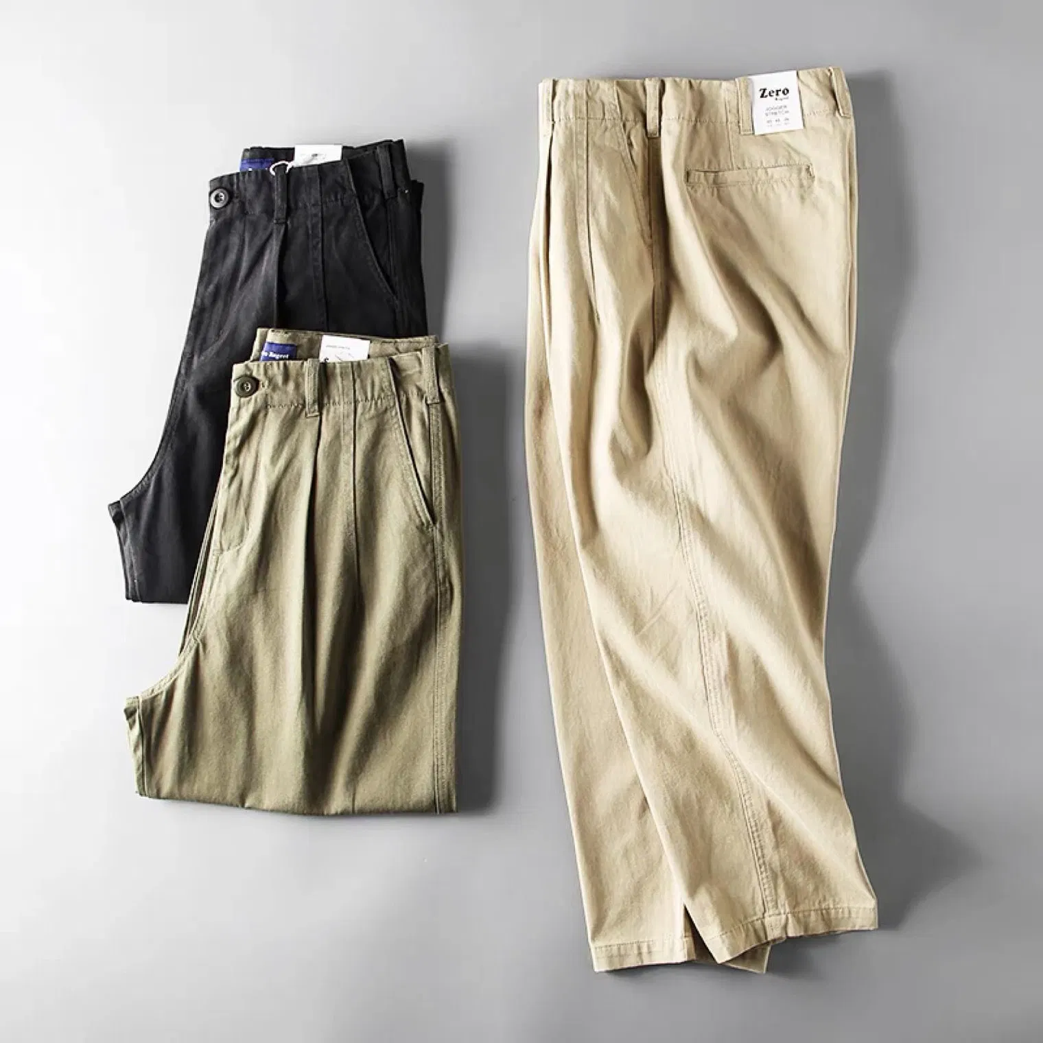 Hot Style Men's Cargo Multi-Pocket Trousers Men's Woven Casual Shorts High quality/High cost performance Pants