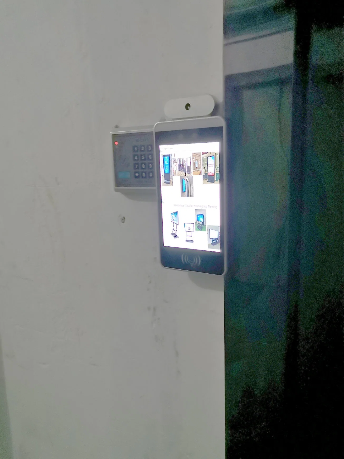 Face Recognition Terminal with Thermal Infrared Temperature Measurement and Time Attendance for Access Control System