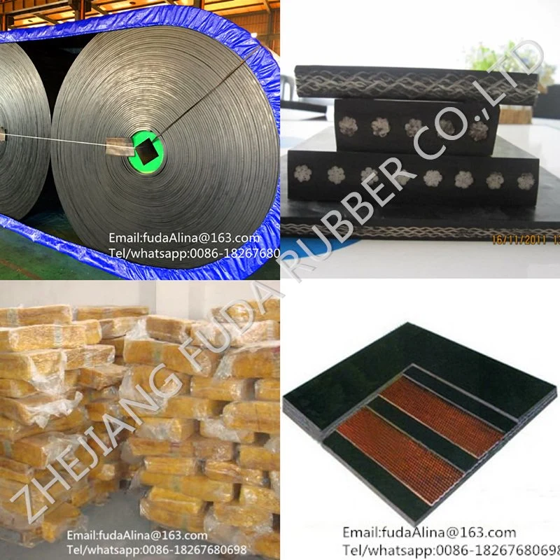 Heat Resistant 150 Degree, 180 Degree Rubber Conveyor Belt/Band