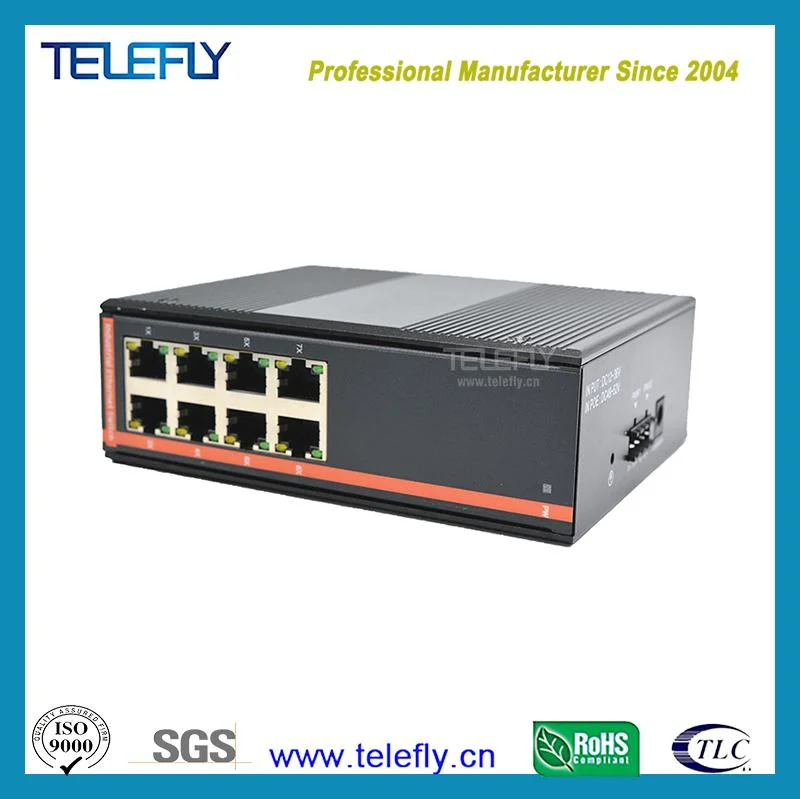 Ethernet Switch 8 Port 10/100m Fast Industrial Ethernet Switch